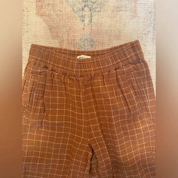 Madewell High Waist Windowpane Trousers - Picture 5 of 6